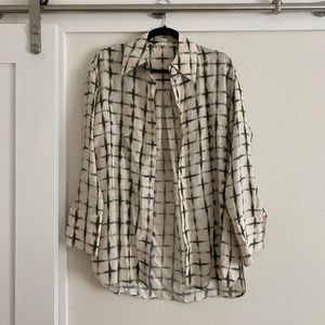 COS Silk Print Blouse, Excellent Condition